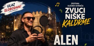 Besplatan koncert Alena Ademovića na Festivalu uličnih svirača Zvuci niške kaldrme