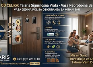 Više od čelika: Zašto su sigurnosna vrata jedina polisa osiguranja koja vam zaista treba? sigurnosna vrata