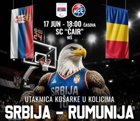 Košarka u kolicima: Hala „Čair“ domaćin duela Srbija – Rumunija